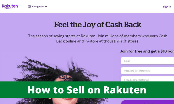 Sell on Rakuten