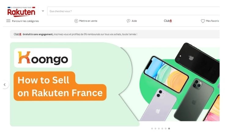 Sell on Rakuten France